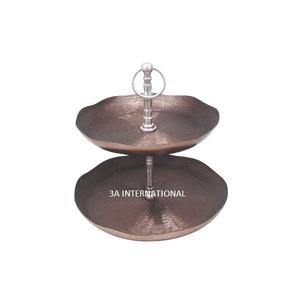 Modern Luxury Cake Stand Unique Designer Marble Top Antique Finishing Hot Selling <b>Metal</b> <b>Tool</b> Serving Fruits Desserts Tableware - Product Image 1