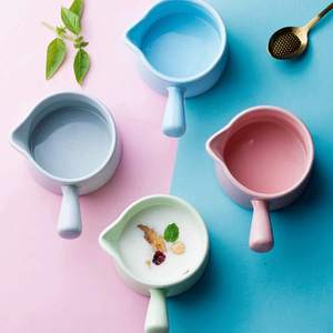 Support de thé en céramique 5 "DIA, trois anneaux pour pétales de coque, blanche, avec lumière scintillante, dimensions décoratives - Product Image 3