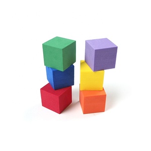 2020 1 Inch 102 Cái Khối Xốp <span class=keywords><strong>EVA</strong></span> Khối 6 Khối Vuông Màu Đối Xứng Thao Tác Tay Đồ Chơi Giáo Dục - Product Image 5