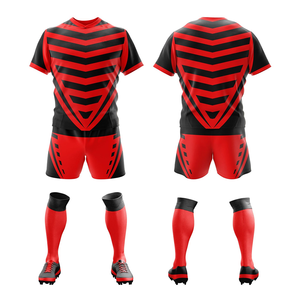 Uniforme de Rugby de diseño personalizado, uniforme de alta calidad en blanco y negro, transpirable y cómodo, logotipo y tamaño - Product Image 1