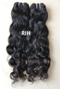Extensiones de cabello humano brasileño Remy para mujeres negras, pelo Natural ondulado con agua, oferta - Product Image 2