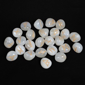 Get White Onyx Rune <b>Set</b> | White Onyx Rune <b>Set</b> Online | White Onyx Rune <b>Set</b> for Sale - Product Image 1