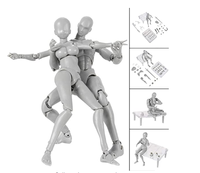 Figurines d'action Differeye réalistes mobiles promotionnelles en PVC dessin Mannequin gestes mobiles articulations corps modèle Kun Chan