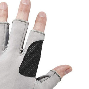 Guantes de seguridad para hombre, accesorio de protección para manos con dedos cortos, diseño personalizado, color gris y negro - Product Image 5