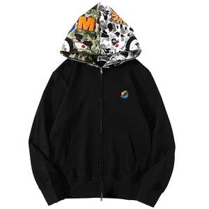 Sudadera con capucha para hombre con cremallera completa, estilo Fórmula 1, de alta calidad, impermeable, transpirable, de nailon y poliéster para invierno, al por mayor - Product Image 1