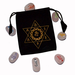 Proveedor de cuarzo rosa, Chakra sánscrito, conjunto tumbado: Cuarzo Rosa, Chakra sánscrito, juego tumbado en venta - Product Image 1