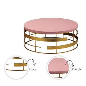 Présentoir à gâteaux élégant en métal Présentoir à desserts robuste et élégant pour mariages, fêtes et événements La plus grande entreprise de fabrication - Product Image 3