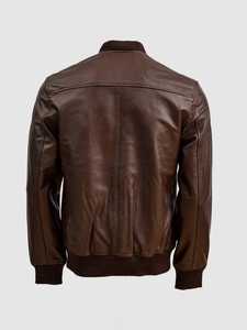 Veste en cuir à col montant personnalisée pour hommes, tissu en toile durable de style High Street pour l'hiver-Meilleur prix! - Product Image 6