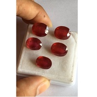 Pierre précieuse en rubis naturel de qualité AAA, coupe parfaite, ovale, rouge, traitée thermiquement, 48,50 carats, certificat IGI, Afrique, marque NARNOLI IMPEX