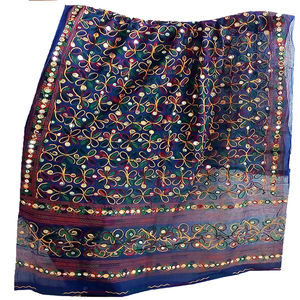 Indian Jaipuri Cotton Dupatta with Lace Summer Collection Economically Priced Bulk Sale - Product Image 3