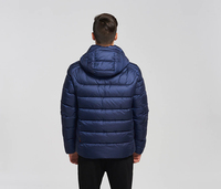 Duvet de canard hommes marque hiver chaud manteaux hommes épais ultra-léger décontracté à capuche Parkas hommes mode coton doublé vestes en gros