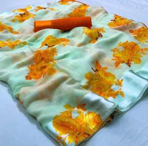 Nouvelle génération de vêtements de mariage classiques de créateur ou de vêtements de cérémonie quotidiens Saree avec chemisier Meilleur prix à Surat Gujarat Grossiste Vêtement - Product Image 6