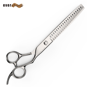 Tijeras de Peluquería Canina de Acero Inoxidable Japonés de 7.5 Pulgadas, 60% de Adelgazamiento, Profesionales, para Uso Diario, Herramientas de Peluquería para Gatos - Product Image 1