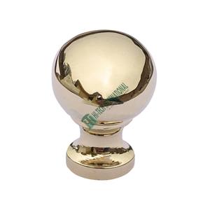 ลูกบิดทองเหลืองรูปวงรีสำหรับตู้,ลูกบิดทองเหลืองสีทองทองเหลืองขัดเงาลูกบิดลิ้นชักโลหะสำหรับตู้ขนาดเล็กผลิตในอินเดียตามสั่ง - Product Image 4