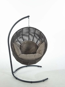 2021 Best Selling European Standards <b>Garden</b> Patio Hammoch <b>Chair</b> <b>Swing</b> in <b>Egg</b> Shape Made in Turkey - Product Image 4