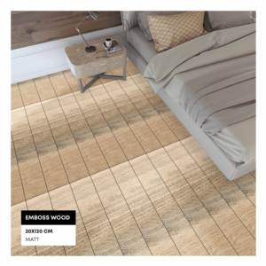 พรีเมี่ยมใหม่200X1200Mm ไม้พอร์ซเลนกระเบื้องปูพื้นในราคาที่แข่งขันสำหรับพื้นที่ทางเดิน - Product Image 1