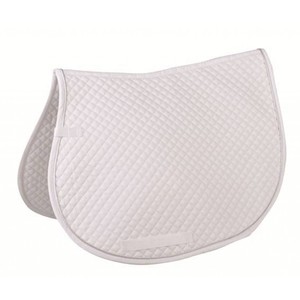 Joxar Tapis de selle de saut de haute qualité pour l'équitation équestre avec rembourrage en coton et doublure en tissu Tuyauterie élégante - Product Image 4