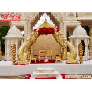 Meilleur Mandap de mariage traditionnel, Mandap de mariage hindou tamil en plein air, Mandap de mariage indien du Sud de Tirupati, Mandap de mariage mexicain - Product Image 1