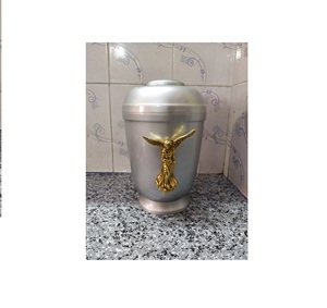 Brassworld India Latón Plata Ángel Cremación Urna Suministros funerarios - Product Image 1