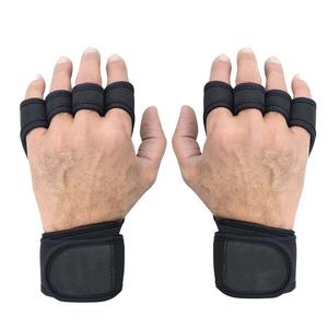 Guantes de fitness hechos a medida gimnasio levantamiento de pesas guantes de gimnasio agarre de mano - Product Image 6