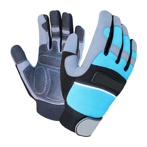 Gran oferta, colores personalizados y diseño, guantes mecánicos, Material de cuero de vaca, función antiimpacto con logotipo privado para trabajo de seguridad - Product Image 6