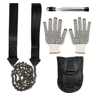 Mydays Outdoor Hot Sale Gefaltet 40 Zoll 11 Zahn Feuer Starter Kompakt klappbare Hands äge Werkzeug für Überlebens ausrüstung