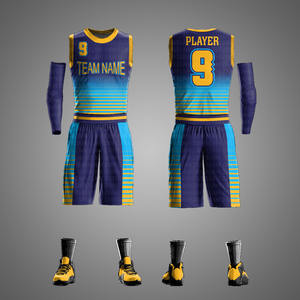 Kits d'uniformes de basket-ball de sublimation de qualité supérieure à prix bon marché - Product Image 5