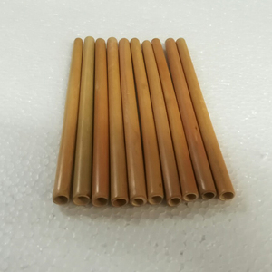 Bamboo straws, a set of bamboo straws with clean sticks and canvas bags, wholesale bamboo straw with custom logo - Product Image 5