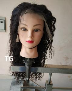 วิกผมมนุษย์ด้านหน้าลูกไม้กัมพูชา100% สำหรับผู้หญิงผิวดำจากผู้ขายชาวอินเดียหนังกำพร้า Remy ที่ยังไม่ได้ประมวลผลชิด - Product Image 4