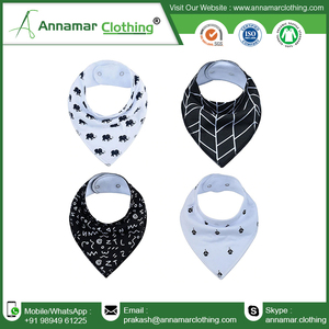 Baberos Tipo Bandana para Bebé |   Baberos de Algodón Suave |   Baberos de Alimentación Transpirables y Lavables |   Baberos Reutilizables Ajustables para el Cuello |   Coche de juguete impreso para bebés - Product Image 5