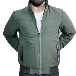 เสื้อแจ็คเก็ตพัฟเฟอร์ผู้ชายไซส์ใหญ่แบบลำลองสำหรับฤดูหนาวปี 2023  ผ้าสแปนเด็กซ์/ไนลอน  ดีไซน์ซิป  ผ่านกระบวนการซัก  ระบายอากาศได้ดี  กันลม  มีฮู้ด  แบบสองด้าน - Product Image 1