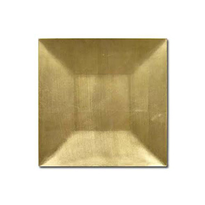 Plaque de chargeur en métal de qualité fine conception coûteuse couleur marron forme ronde vaisselle plat de service et assiette utilisation pour café ferme - Product Image 4