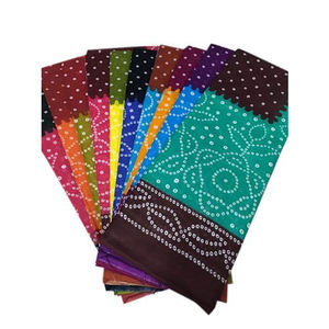 Jaipuri ผ้าฝ้ายหนาอินเดีย dupatta - Product Image 3