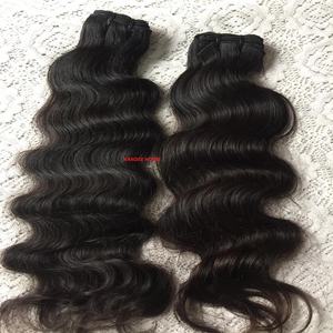 ผมต่อสีดำธรรมชาติไม่ผ่านกรรมวิธีผมจากคนผมแท้จากอินเดีย - Product Image 3