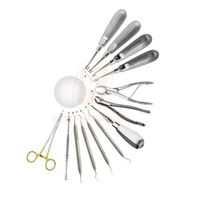 Conjunto de instrumentos dentales de veterinaria, hecho de acero inoxidable, calidad alemana - Product Image 2