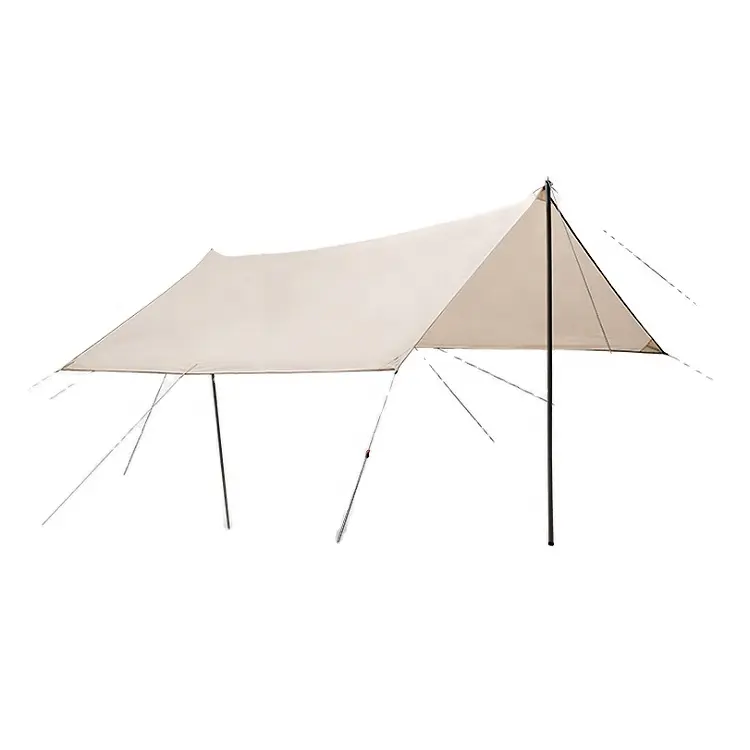 3M*3M Camping Rain Fly Canopy Tent Ultralight Hammock Tarp Beach Sun Shelter