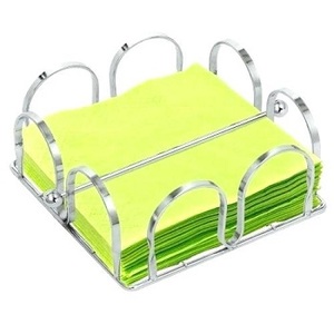 Elegantes servilleteros de metal clásicos para cocina y ocasiones decorativas para fiestas - Product Image 2