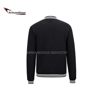 Custom Made <b>Light</b> <b>Weight</b> New Cotton Black Letterman Varsity <b>Jacket</b> Winter Season Whole Sale <b>Jacket</b> Design - Product Image 4