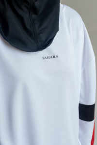 Camiseta de tela con sistema de microrespiración para gimnasio deportivo, estilo islámico modesto de moda - Product Image 5