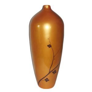 Vase de sol en bambou de laque naturelle classique 2025 Artisanat décoratif en bambou écologique fabriqué à la main - Product Image 1