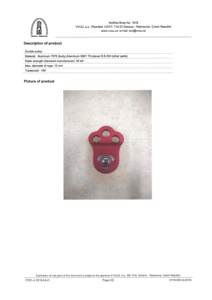 Adventure Park Ball Bearing Triple Attachment 30 kN Aluminum Pulley with CE UIAA Certificate - Product Image 6