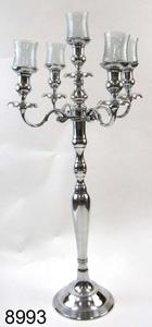 Aluminum Metal <b>Candelabra</b> With TPR <b>Gold</b> Powder Coated Decorative Candle Holder for Sale and Wholesale - Product Image 4