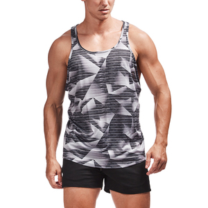 <b>Men</b> custom printing tank tops wholesale multi color <b>singlet</b> top quality - Product Image 2