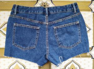 Shorts en jean décontractés en coton pour femmes, boutonnés, sexy, de marque haut de gamme, lot de stock du Bangladesh - Product Image 3