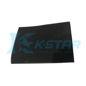 Esponja de filtro de aire para motocicleta, 25x35cm, 15mm, capa única, piezas universales negras - Product Image 1