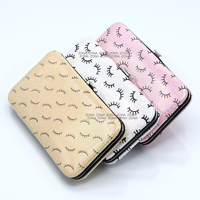 Estuche Magnético de Acero Inoxidable Quirúrgico de Calidad Premium para 3 o 6 Pinzas de Pestañas Vacías, Kit de Almacenamiento de Marca Privada con Punta Fina