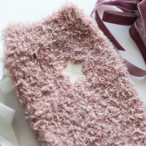 Bán Buôn New Custom Đáng Yêu Sao Trăng Cô Gái Mềm Ấm Mùa Đông Dễ Thương <span class=keywords><strong>Fuzzy</strong></span> <span class=keywords><strong>Socks</strong></span> Số Lượng Lớn Ấm - Product Image 5