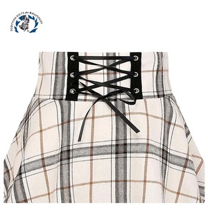 กระโปรงสก็อตแบบดั้งเดิมสำหรับผู้หญิง คุณภาพสูง ลายทาร์ทัน แฟชั่น คิลท์ สก็อตแลนด์ ออกแบบลายทาร์ทันตามสั่ง คิลท์อเนกประสงค์แบบสก็อตแลนด์ - Product Image 4