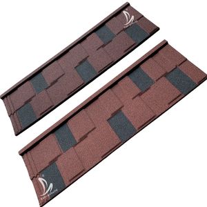Material de Techo Ecológico a Precio de Fábrica, Lámina de Acero con Recubrimiento de Aluminio y Zinc, Tejas Metálicas Ligeras con Recubrimiento de Piedra para Marruecos - Product Image 2