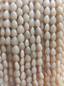 Perles de verre pastèque verte faites à la main de haute qualité perles au chalumeau en cristal - Product Image 2